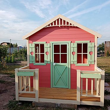 Дача и сад ручной работы. Ярмарка Мастеров - ручная работа Домик для детей. Handmade.