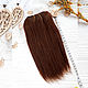 Mohair weft straight, doll hair, 200-220", 100 g, Doll hair, Dmitrov,  Фото №1