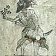 Миниатюра: Дервиш, Декан ( Индия ), 17 век. Картины. Honfleur ( Ирина Де Сен Леже ). Ярмарка Мастеров.  Фото №4