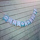 Гирлянда "Sweet Home", надпись может быть другой, Гирлянды, Москва,  Фото №1