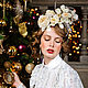 hats: Hat a sprig of roses, Hats1, Moscow,  Фото №1