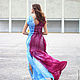 Войлочное платье в пол Royal Merlot. Платья. Seamless Fashion. Ярмарка Мастеров.  Фото №4