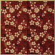 9pcs napkins for decoupage decoupage maroon printed cotton, Napkins for decoupage, Moscow,  Фото №1