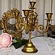 Vintage brass candelabra-candle holder, France. Vintage candlesticks. Imperia. My Livemaster. Фото №6