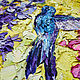 Hummingbird bird oil painting 'Sunny Summer' abstraction. Pictures. Svetlana Samsonova. My Livemaster. Фото №6