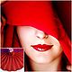 Ажурный палантин "Lady in Red", Палантины, Тольятти,  Фото №1