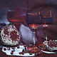 Натюрморт с гранатами, Картины, Ставрополь,  Фото №1
