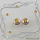 Earrings 'Easy style - 'vitamins' ' 585 gold, citrines, Earrings, St. Petersburg,  Фото №1