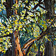 Order Painting Oaks, oak Trees, primed cardboard, oil, 40 x 30. Valeria. Livemaster. . Pictures Фото №3