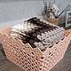 3-д плед вязаный крючком. Пледы. Ирина (irina-060). Ярмарка Мастеров.  Фото №7