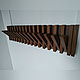 Дизайнерская вешалка из дерева 15 крючков Keyboard Classic. Вешалки и крючки. Geometric wood, Изделия из дерева. Ярмарка Мастеров.  Фото №4