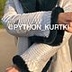 Заказать Куртка утеплённая из кожи питона с мехом вельветовой норки!. YANA KRAFT BRAND. Ярмарка Мастеров. . Куртки Фото №3