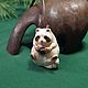 Raccoon with a pearl. Suspension figurine. Pendants. NGS Masters. My Livemaster. Фото №5