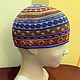 "Кармелитка" шапочка из хлопка, вязаная крючком. Шапки. Funny_knit. Ярмарка Мастеров.  Фото №4