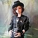 Заказать OOAK BJD кукла, Даниэль. 1/4, 45 см. В стиле стимпанк-рок. MariyaArtDolls Мария Громова. Ярмарка Мастеров. . Шарнирная кукла Фото №3
