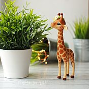 Куклы и игрушки handmade. Livemaster - original item Giraffe 