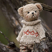 Куклы и игрушки handmade. Livemaster - original item Teddy Bear Mitya. Handmade.