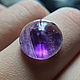 7.98 Ct., Фантомный Аметист из Камбоджи моя ручная огранка. Кабошоны. Дмитрий Данилов КАБОШОНЫ  Freakenfru. Ярмарка Мастеров.  Фото №5