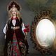  Царевна в коралловых бусах. Интерьерная кукла. Ekaterina-295. Интернет-магазин Ярмарка Мастеров.  Фото №2