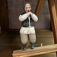 Ёлочная игрушка из ваты «Пастушок с дудочкой». Елочные игрушки. Семейные традиции( Наталья). Ярмарка Мастеров.  Фото №4
