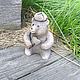 Ocarina Bear. Penny whistle. Pottery ''Baigol''. My Livemaster. Фото №4