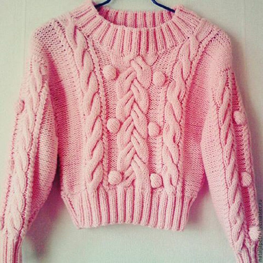 Красивый свитер для девочки
