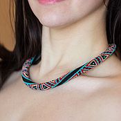 Украшения handmade. Livemaster - original item Necklace: Bead Harness Persian. Handmade.