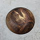 Деревянная тарелка-блюдо из грецкого ореха большого диаметра. (32х7). Тарелки. m-i-f. Ярмарка Мастеров.  Фото №6