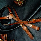 Аксессуары handmade. Livemaster - original item Men`s suspenders - version 3.0. Handmade.