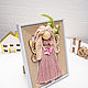 Copy of Macrame doll in grey photo frame. Interior doll. Textile Shop Natalya. My Livemaster. Фото №7