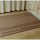  Royal carpet crocheted carpet on the floor. Carpets. knitted handmade rugs (kovrik-makrame). My Livemaster. Фото №4