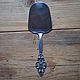 Serving spatula with curly handle, Vintage Cutlery, St. Petersburg,  Фото №1
