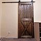 Двери в лофт стиле с амбарным механизмом, Двери, Калининград,  Фото №1