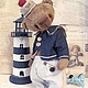 Мишка морячок Фрэнки, Мягкие игрушки, Калининград,  Фото №1