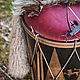 Заказать Барабан-пуф LION. OLD DRUM. Ярмарка Мастеров. . Пуфы и пуфики Фото №3