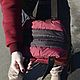 Сумка  рюкзак трансформер стеганый из плащевки  Double Burgundy. Рюкзаки. Марина Чигвинцева. Ярмарка Мастеров.  Фото №5