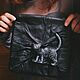 Shoulder Bag: 3D Cat Bag made of genuine leather, Crossbody bag, Moscow,  Фото №1