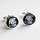 Cufflinks silver plated Marilyn Monroe (large). Cuff Links. Linda (LKdesign). Online shopping on My Livemaster.  Фото №2