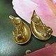 Винтаж: Monet. Клипсы. Серьги винтажные. Vintage&Shine. Ярмарка Мастеров.  Фото №6