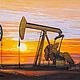 Заказать  Добыча нефти. Сообщество художников LegacyArt. Ярмарка Мастеров. . Картины Фото №3