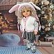 OOAK Paola Reina doll Rabbit Pippa. The symbol of the coming new year. Custom. kuklandia-maria. My Livemaster. Фото №6