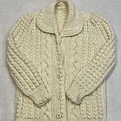 Одежда handmade. Livemaster - original item Women`s knitted jacket with buttons. Handmade.