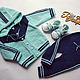Knitted tracksuit for baby. Tracksuit. Yulia Reznitskaya. Online shopping on My Livemaster.  Фото №2