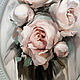 Заказать Картина с пионами розами в рамке из литого пластика 40х32 см. Дизайнерские картины Елены Хухаревой. Ярмарка Мастеров. . Картины Фото №3