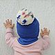 Детский комплект шапка,шарф с помпонами и варежками. Комплект из шапки и шарфа. Knitting_seasons. Ярмарка Мастеров.  Фото №5