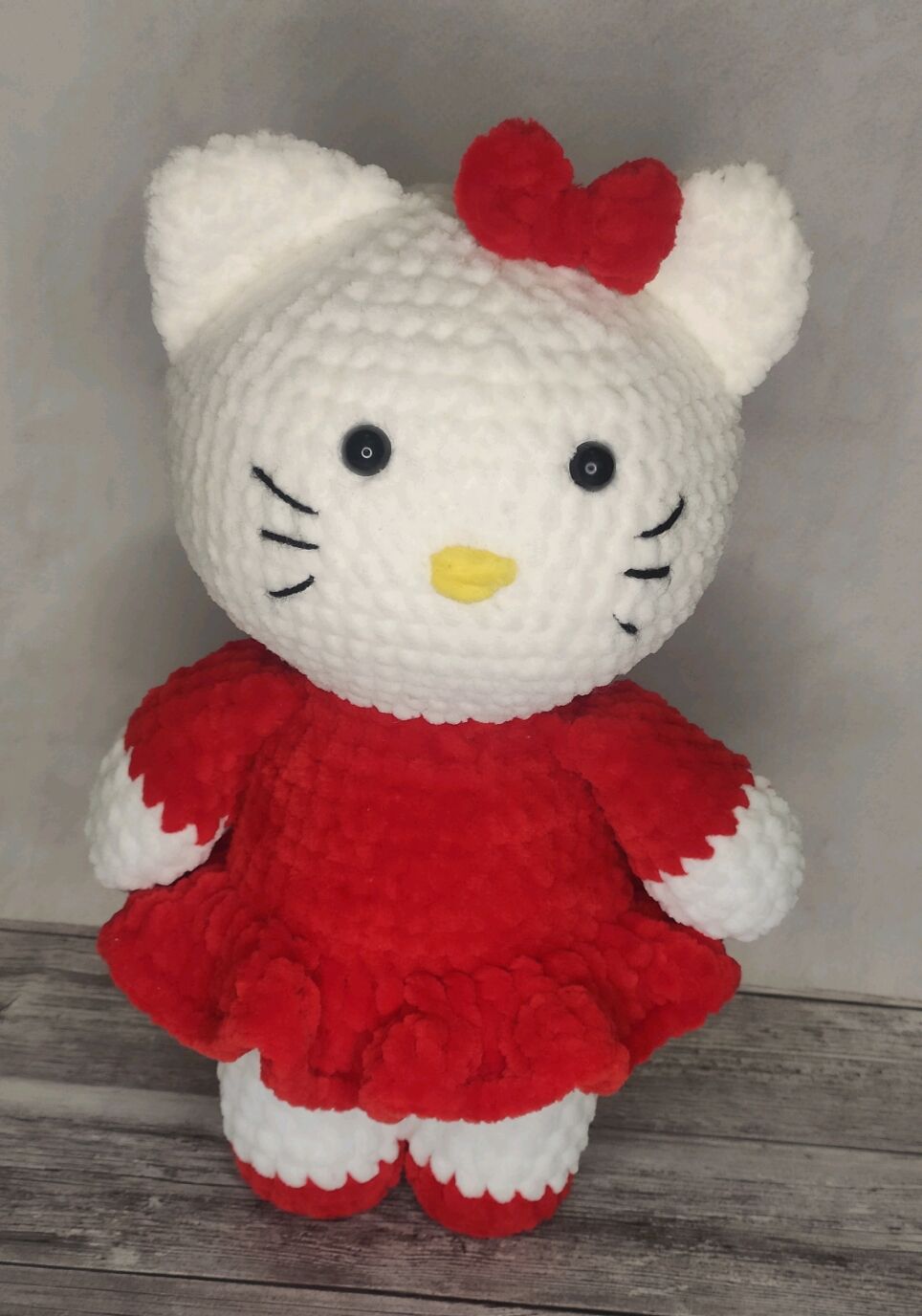 Кошечка Hello Kitty – заказать на Ярмарке Мастеров – RZA9WRU | Мягкие ...