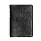Diary A5 genuine leather 'Emblem of Russia', black, Diaries, St. Petersburg,  Фото №1