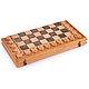 Chess backgammon carved 'Umbra' 50. Chess. H-Present more, than a gift!. My Livemaster. Фото №4