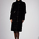 Mink coat Mystery in a Transverse Layout. Fur Coats. Muar Furs. My Livemaster. Фото №4
