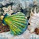 Turquoise seashell. Christmas decorations. clubakm (clubakm). Online shopping on My Livemaster.  Фото №2